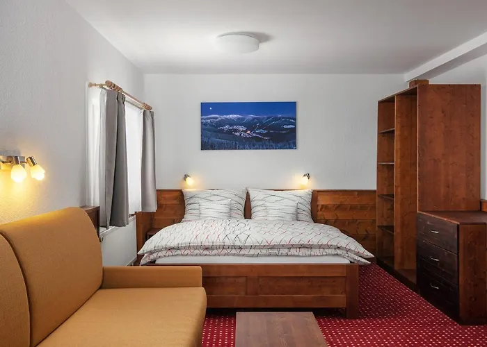 بيت ضيافة U Komarku Špindlerŭv Mlýn